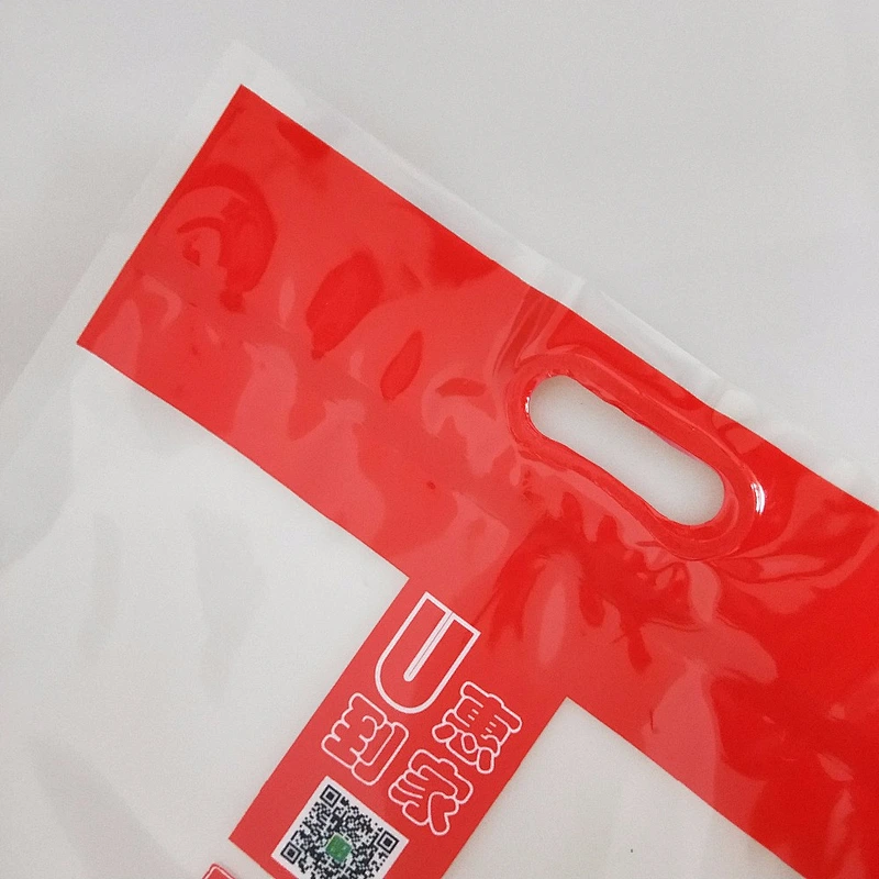 Customized PE food vacuum plastic bag for rice packaging