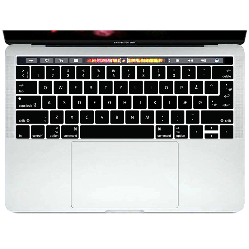 danish design Custom Silicone Keyboard Cover acer laptop silicon cover For Macbook laptop  computer 15 inches