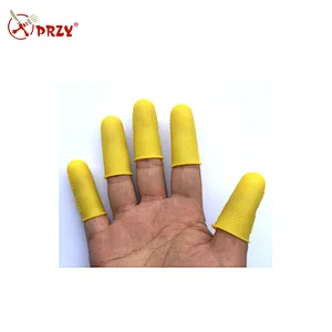 Food grade food anti-scalding processing heat resistant particle pits anti-slip silicone finger sets