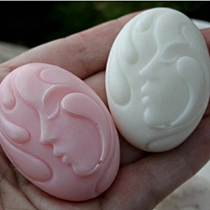 Silicone mold for Beautiful olive oil soaps making