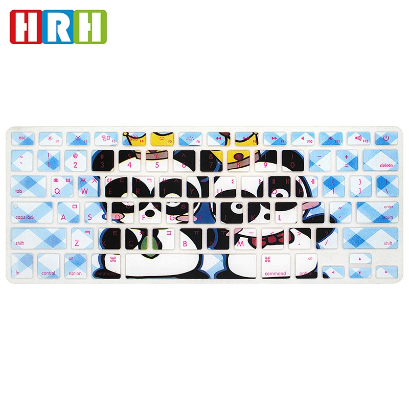 Alibaba Eco-friendly Silicone Korean Keyboard Protector for Apple Laptop for Macbook Pro 13
