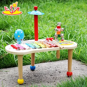 2018 wholesale kid wooden educational toys musical baby wooden educational toys funny children wooden educational toys W07A102
