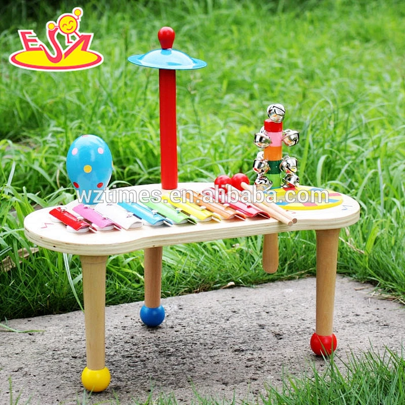 2018 wholesale kid wooden educational toys musical baby wooden educational toys funny children wooden educational toys W07A102