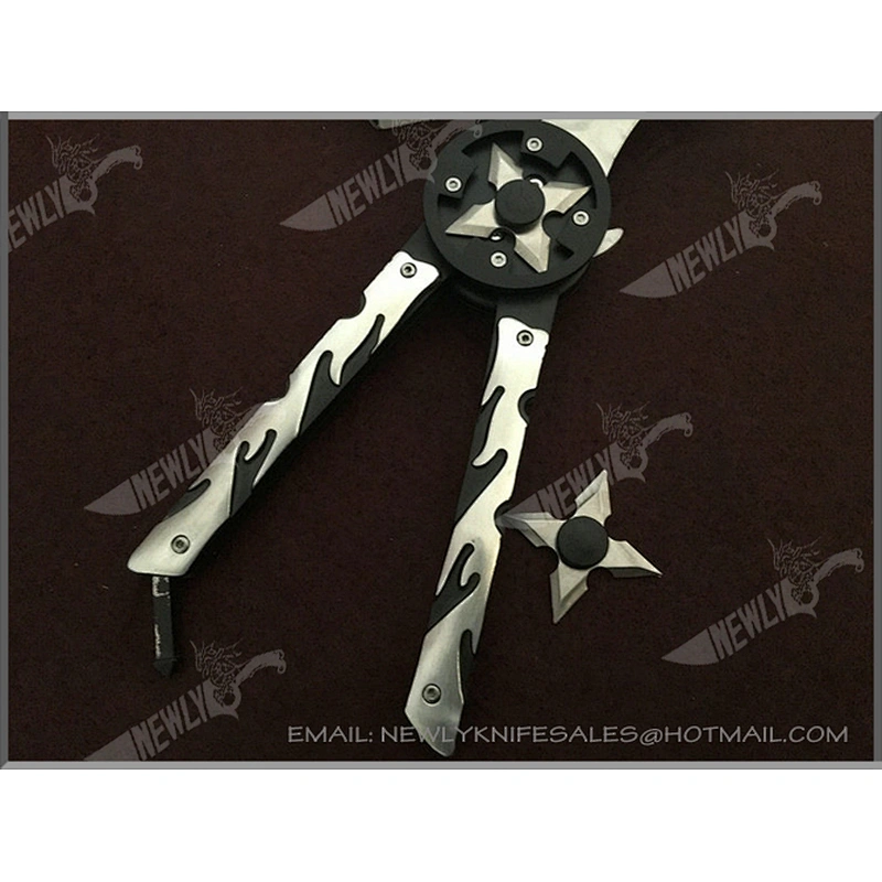Stainless Steel Training Knife Folding Utility Knife Tactical Pocket Knife