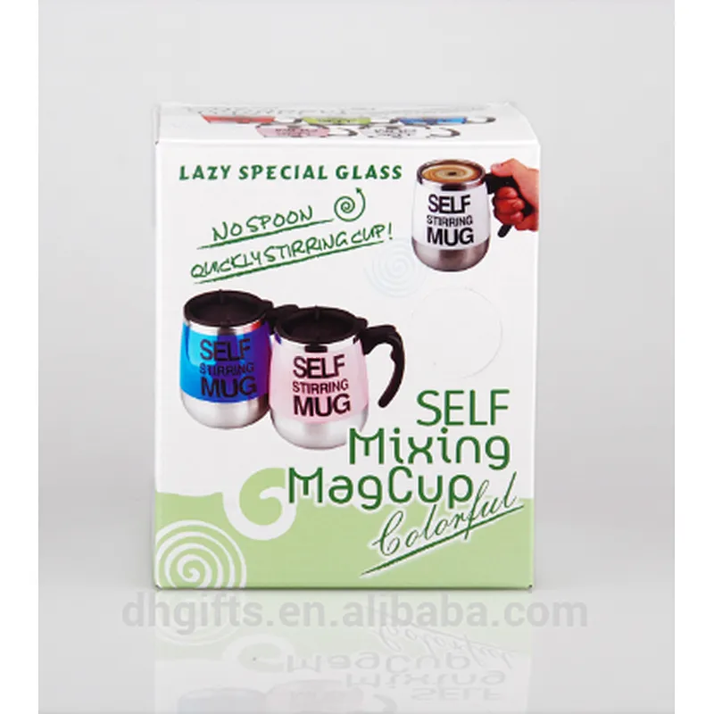 Guangzhou Wholesale gifts promotional custom stainless steel automatic stirring mug