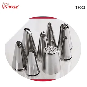 304 Stainless Steel 24 Head Cookie Torch Mounted Flower Mouth Bakeware Stainless Cake Decoration Sets