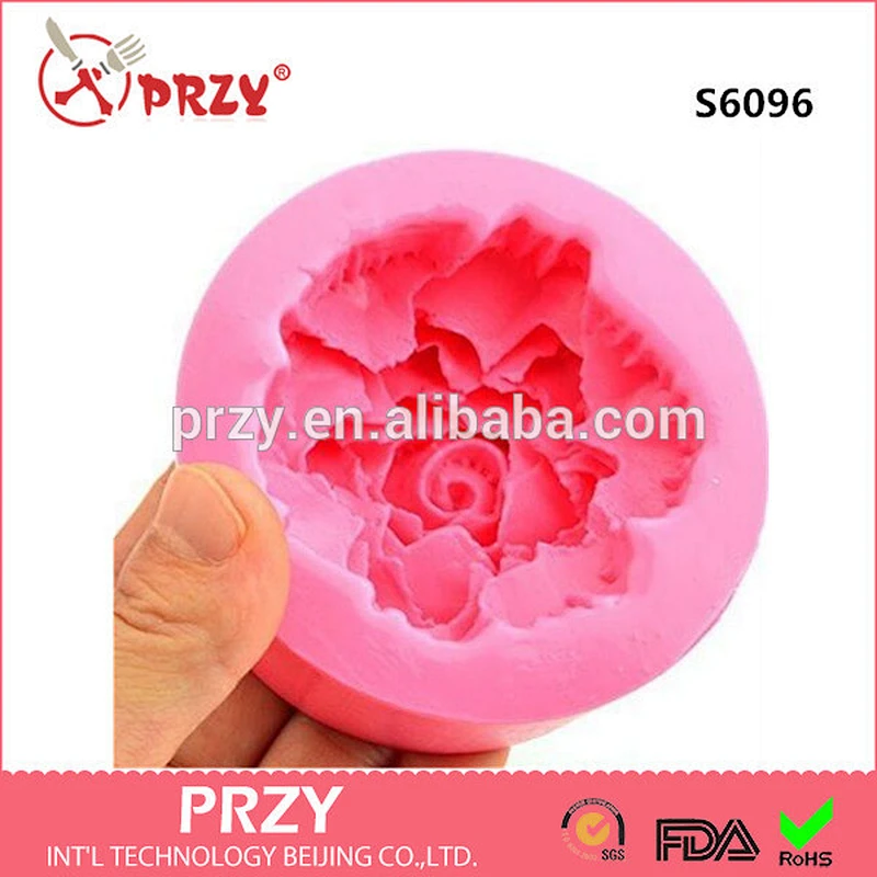 Flower Silicone Mold Hand Made Soap Candle Resin Ornament