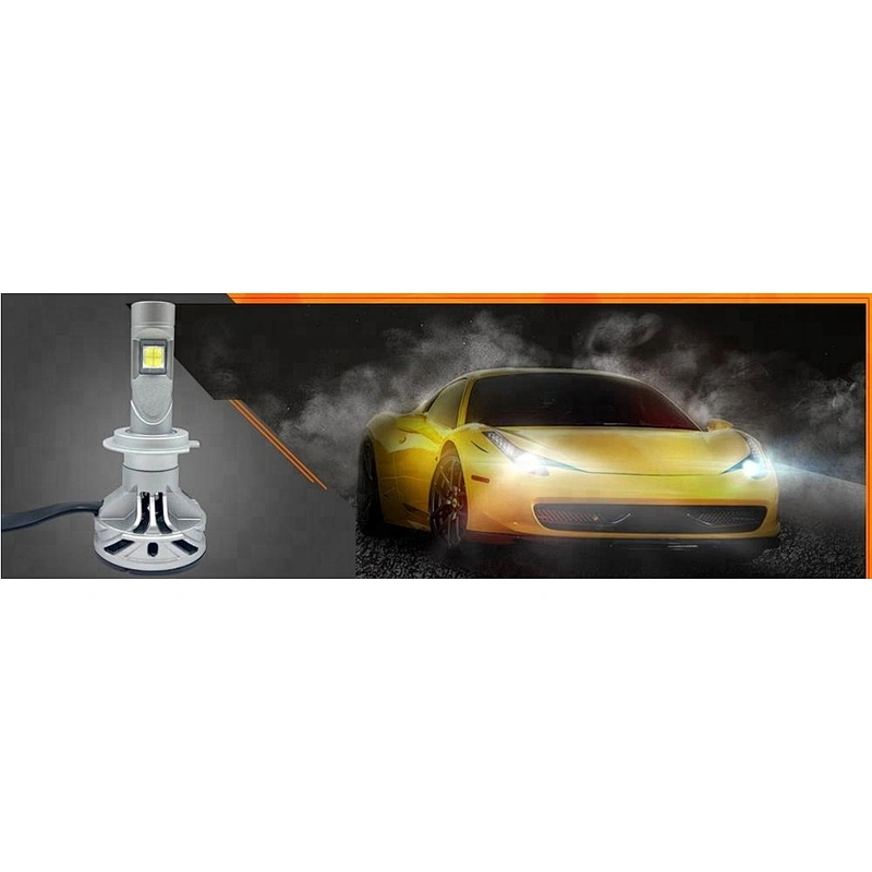 H7 LED headlight bulb KIT 7000lm 6000K Cool White XHP70 led lamp