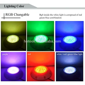 RGB Wifi Wireless Controlled LED Pool Light Underwater Light DC12V Foco
