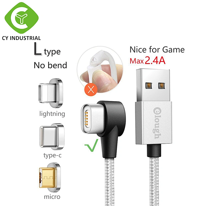 cable manufacturing L-type nice game quick charger multi universal all in one usb data cable for IPhone Android Phone Type C