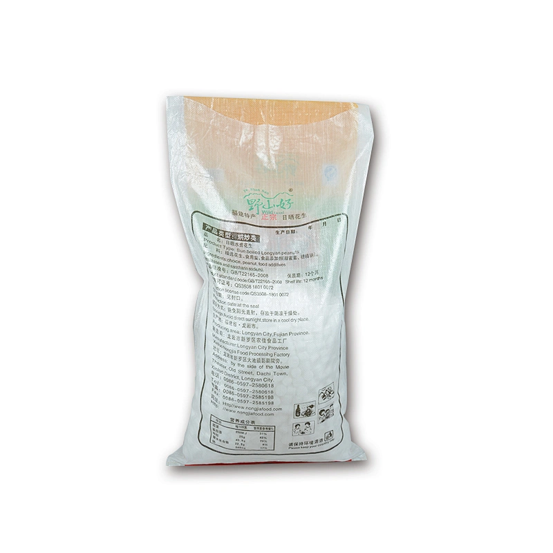 PP laminated seed bag for peanut packaging 15kg