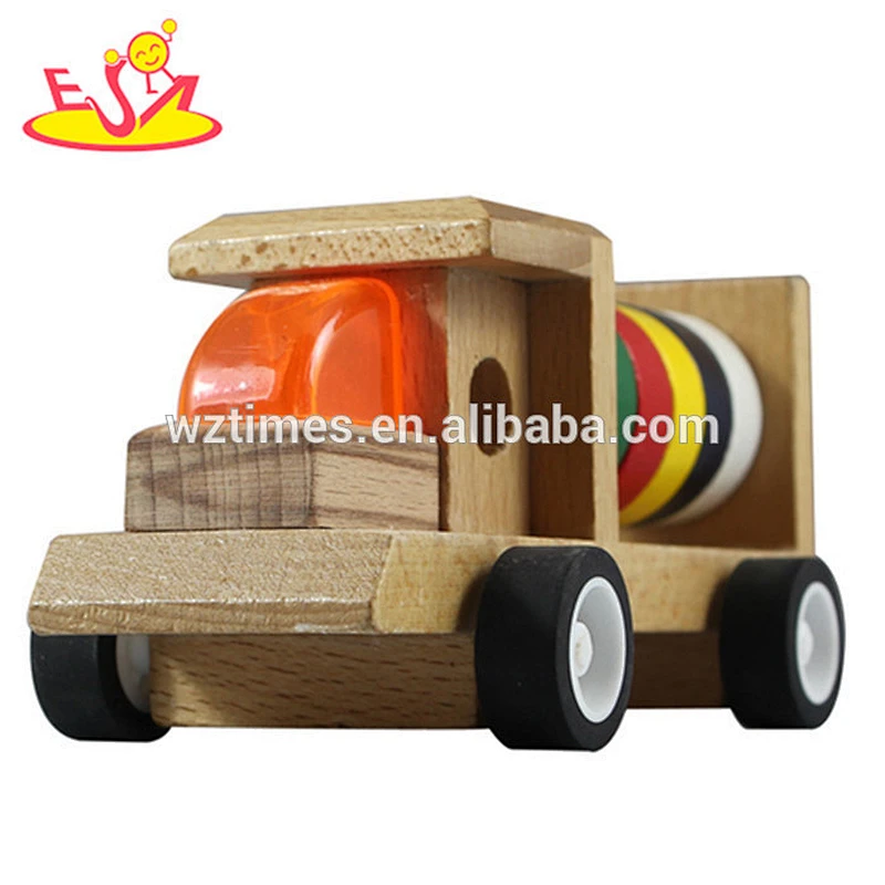 wholesale kids superior assembly wooden concept car toy W04A053
