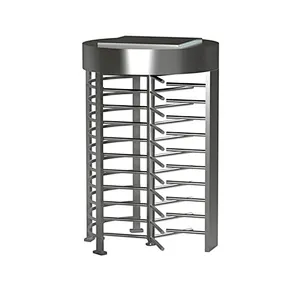 Smart Full Height Revolving Turnstile Gate With Access Control System Full Height Turnstile