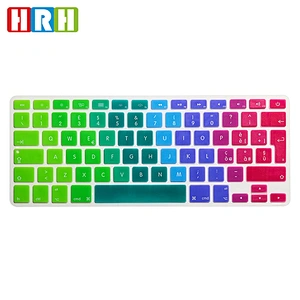 EU Version Colorful Waterproof Italian language keyboard covers Silicone Keyboard skin For Macbook Air Pro Retina 13 inch 15