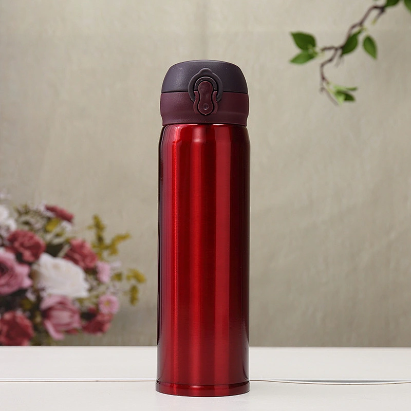 Promotional hot sale bounce cup candy color vacuum flask 500ml for student