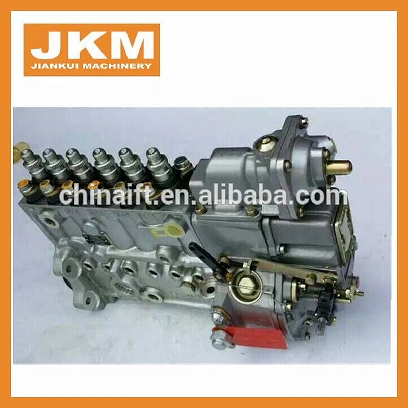PC750 Cylinder head 6218-11-1100 injection pump 6218-71-1130 6218-71-1111 SAA6D140-3 Fuel pump assembly PC700 PC800