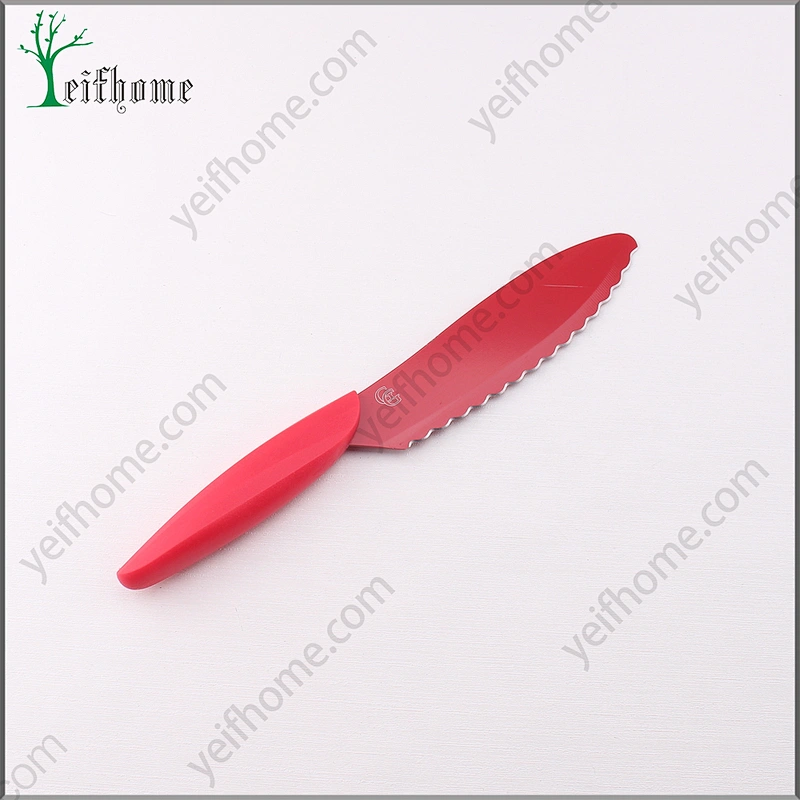 High quality stainless steel 6 pcs non-stick coating knife set