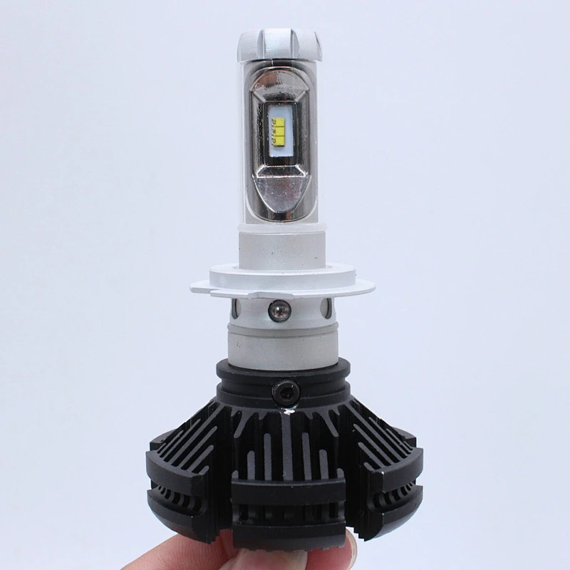 X3 Fanless H7 Car Led Headlight Bulb For Moto