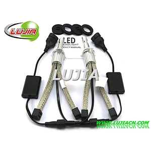 2017 Car LED Headlight bulb 9012 d2r d2s d2 L5 adjustable /9600LM Crees fog light LED car Head light kit H7 H11 6000K fog light