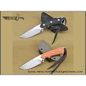 Survival Tool Tracker Knife G10 Handle Combat Fixed Blade Knife