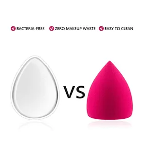 Hot Selling Beauty Sponge Makeup Silicone Cosmetic Tool Makeup Sponge