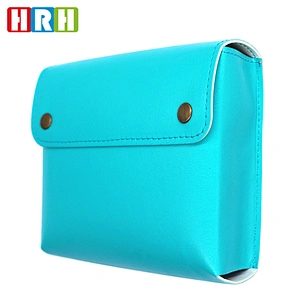 soft PU leather case portable Protective laptop bag pouch for power bank bag pc case china