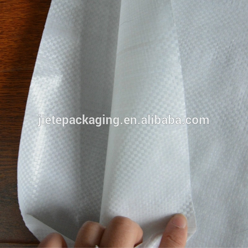 Plastic plain white pp woven bag 25kg 50kg for wheat,rice,grain,feed,fertilizer