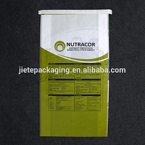 Laminated pp woven animal feed packaging bag for livestock and poultry food