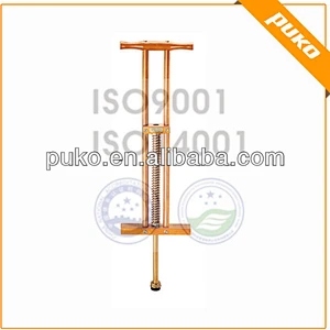 2014 gold wood Promotional pogo stick for kids