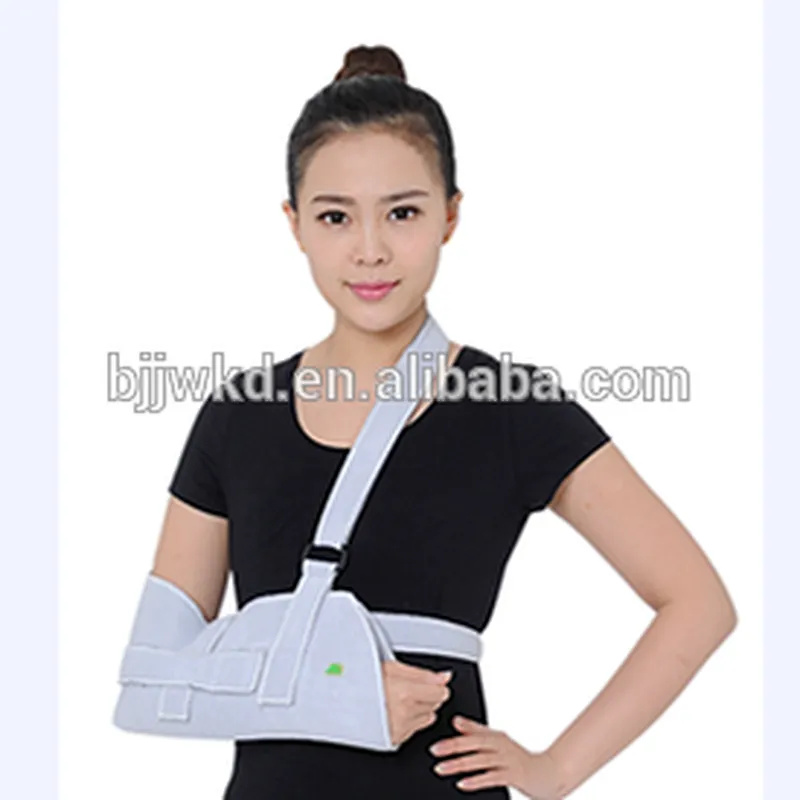 Functional Black Orthopedic Arm Brace with Shoulder Abduction Brace