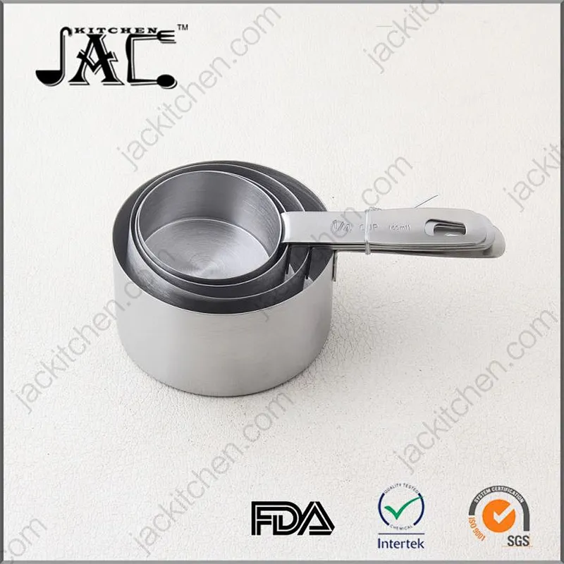 Manual Stainless Steel Plastic Measure Cup