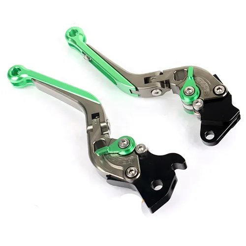 CNC Adjustable Extendable Folded Clutch Brake Levers For KAWASAKI Z750 ZRX1100 ZZR 1100 1200 VN 1500 1600 ZZR1400 ER-5 ER-6