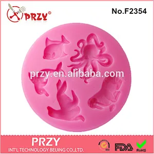 2015 f2354 fondant wine bottles shape silicone mold for cake