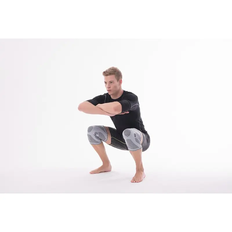 Wholesale knee compression support sports knee sleeve knee brace support sleeve