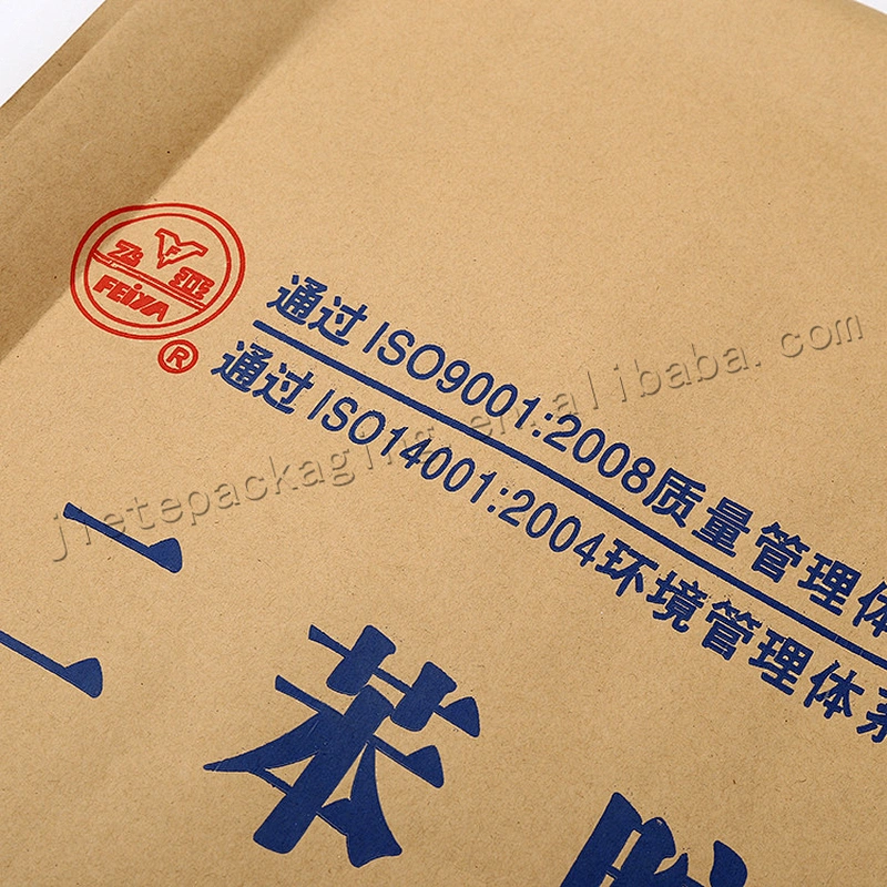 25kg kraft paper plastic compound cement bag for bitumen,mortar,gypsum, lime