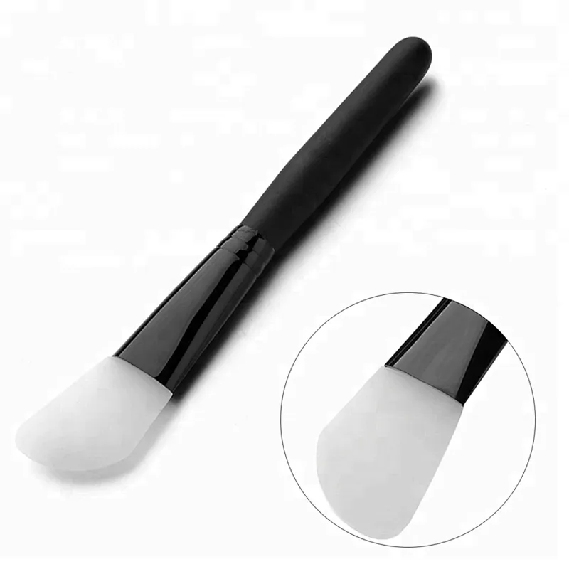 Custom Coloful Facial Mud Mask Flat Silicone Makeup Brush Skin Face Care Cosmetic Applicator