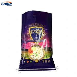 China pp woven bag of rice,rice bag size 10kg ,polypropylene rice bag pp woven