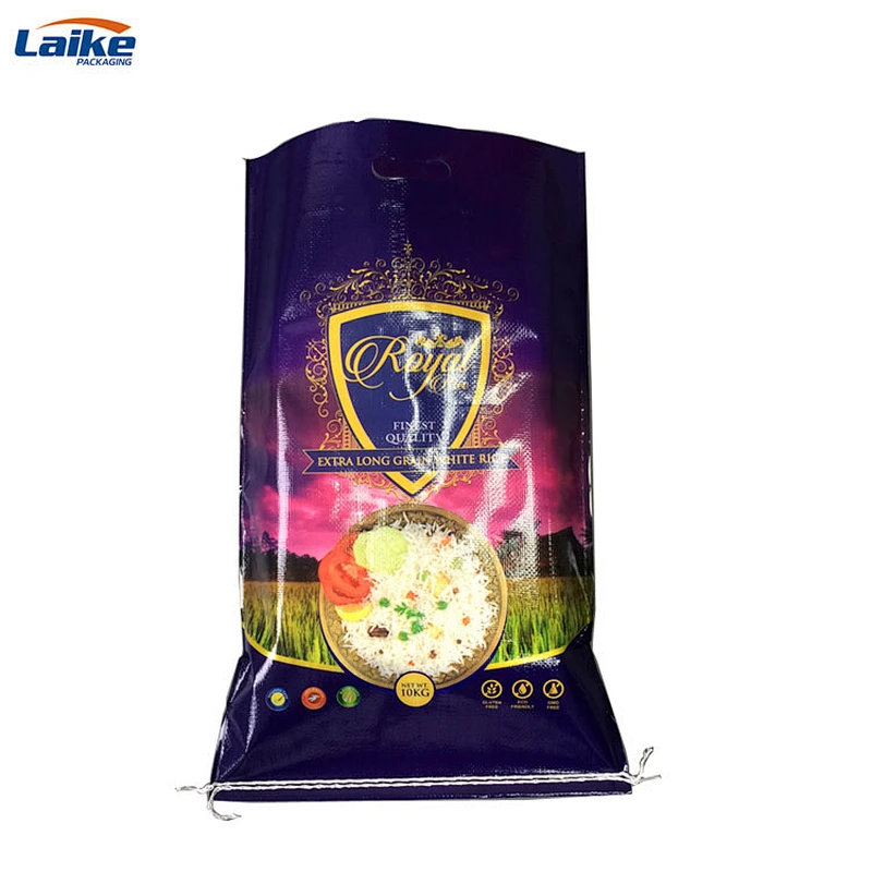 China pp woven bag of rice,rice bag size 10kg ,polypropylene rice bag pp woven