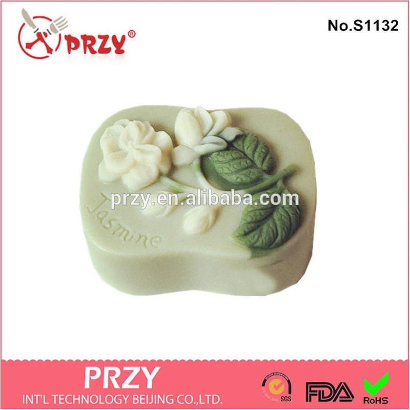 Handmade Jasmine Flower Silicone Soap Mold