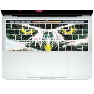 Hot Selling 2019 Amazon thai Custom Silicone Keyboard Protector for Macbook Pro 13 Inch Touch Bar Keyboard Skin