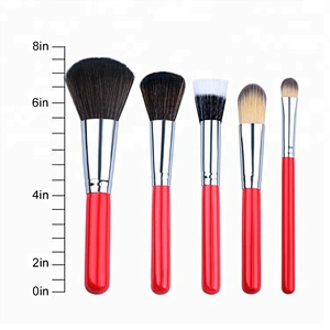 High Quality 10pcs Mini Portable Travel Makeup Brush Set With Make Up Brush Pouch