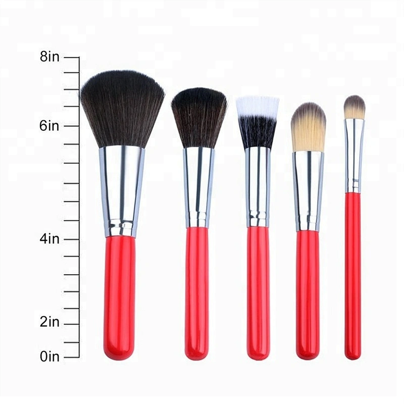 High Quality 10pcs Mini Portable Travel Makeup Brush Set With Make Up Brush Pouch