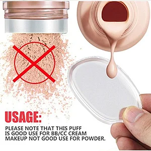 Hot leaf shape silicone makeup sponge
