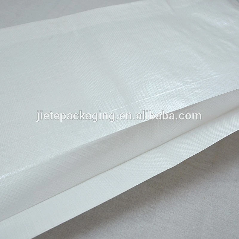 China customized white plastic bopp laminated pp woven seed packaging bag