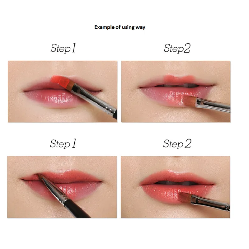 Wholesale OEM cosmetic tools private label brush applicator single makeup lip brush