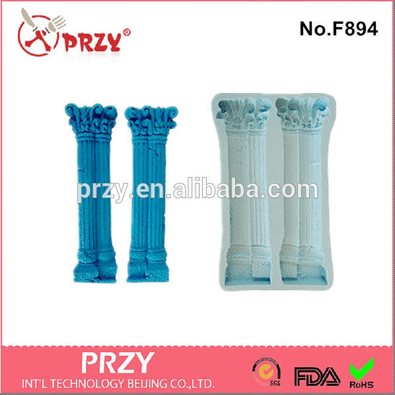F894 high quality silicone molds for microwave cake silicone fondant mold