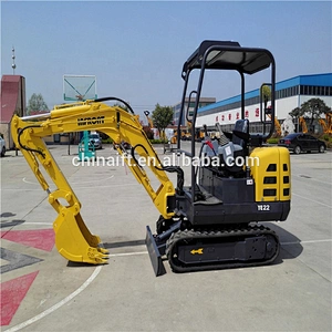 Agricultural Garden crawler excavator 2ton for farm planting