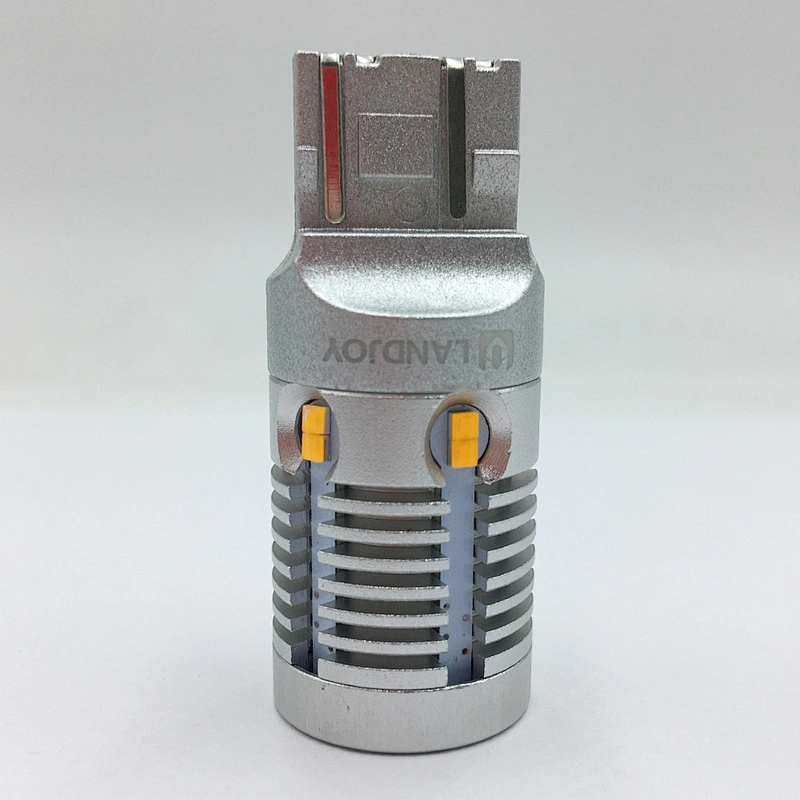 LANDJOY S1C tail & turning car lights t20 w21/5w 7443 led amber