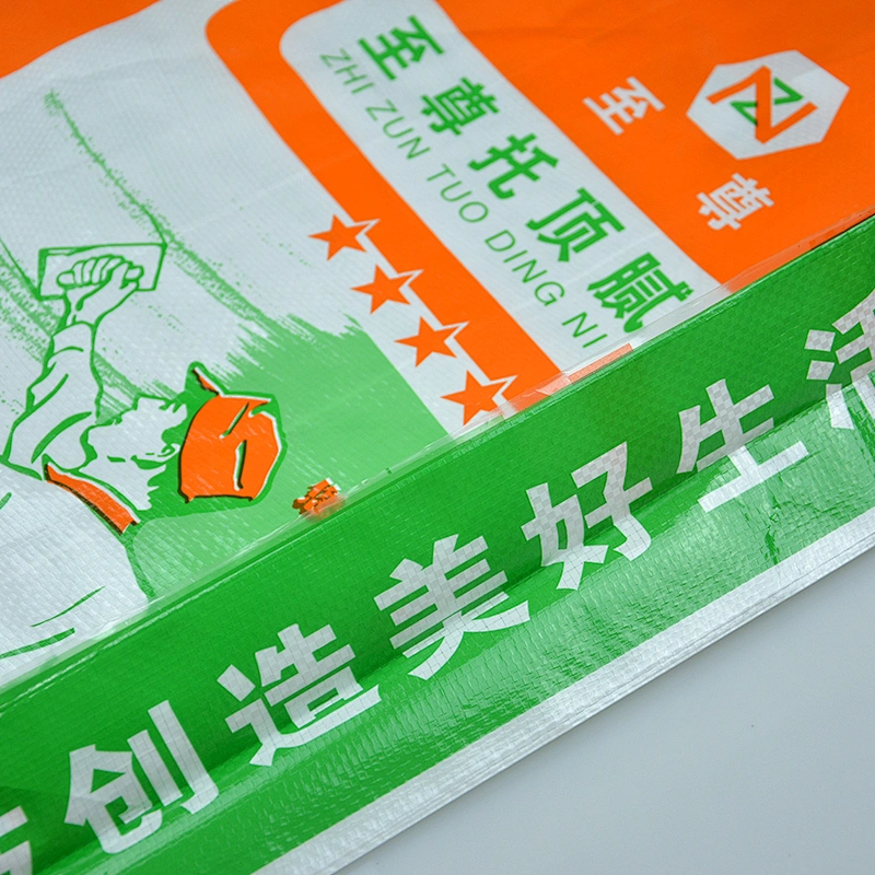 20kg plastic pp woven valve bag packing manufacturer