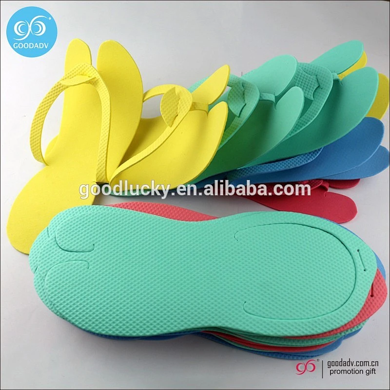 Comfy indoor shoe hotel simple slipper EVA material disposable flip flop